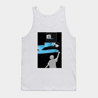 colouring the darkness Tank Top